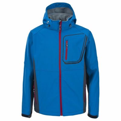 Outdoor Polyester Bernapas ANAK-ANAK Berkerudung Jaket Garment Boy Jaket Softshell