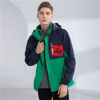 3 In 1 Jaket Softshell Tahan Air Jaket Mendaki Tahan Air Seam-Sealed