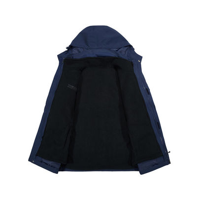 Jaket Tahan Air Jaket Softshell Jaket Lapisan Bulu Poliester Musim Dingin