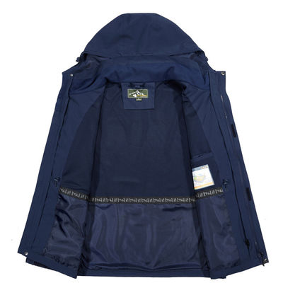 Jaket Tahan Air Jaket Softshell Jaket Lapisan Bulu Poliester Musim Dingin