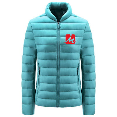 Down Jaket Down Ringan City Casual Cotton Collar Pocket Polyester Zipper Jacket Wear Resistant