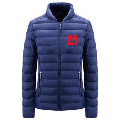 Down Jaket Down Ringan City Casual Cotton Collar Pocket Polyester Zipper Jacket Wear Resistant