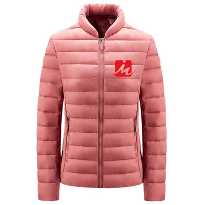 Down Jaket Down Ringan City Casual Cotton Collar Pocket Polyester Zipper Jacket Wear Resistant