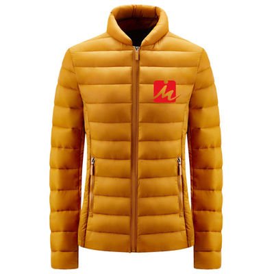Down Jaket Down Ringan City Casual Cotton Collar Pocket Polyester Zipper Jacket Wear Resistant