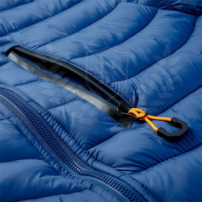 Pria Puffer Padded Jaket Musim Dingin Tetap Berkemah Jaket Gelembung Hangat