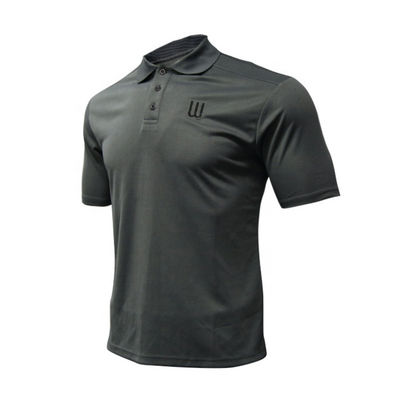 Kaos Polo Bernapas Tebal 240 GSM Bordir 100% Kaos Polo Rayon Pique Lembut
