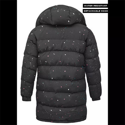 SHINY Puffer Padded Jacket Custom Jaket Pakaian Luar Musim Dingin yang Hangat