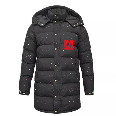 SHINY Puffer Padded Jacket Custom Jaket Pakaian Luar Musim Dingin yang Hangat