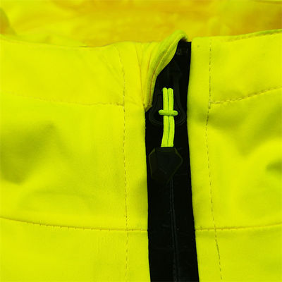 Pakaian Tahan Air Visibilitas Tinggi Hi Vis Uniform Workwear Jaket Kerja Reflektif