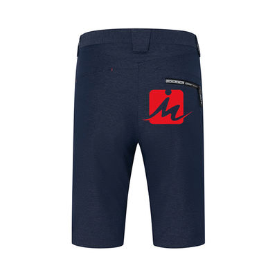 Celana Pendek Golf Peregangan Bernapas Lutut Spandex Polyester Sustainable Shorts