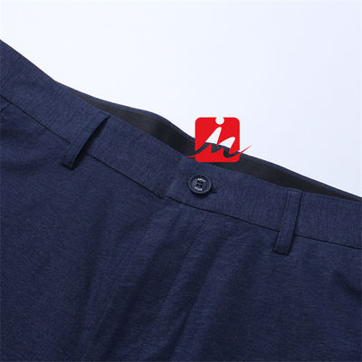 Celana Pendek Golf Peregangan Bernapas Lutut Spandex Polyester Sustainable Shorts