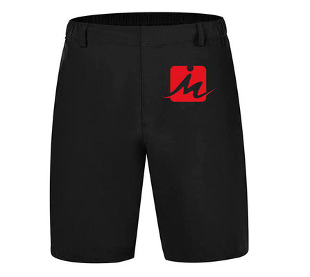 Celana Pendek Golf Peregangan Cepat Kering Moisture Wicking Solid Celana Pendek Golf Spandex Poliester Kasual