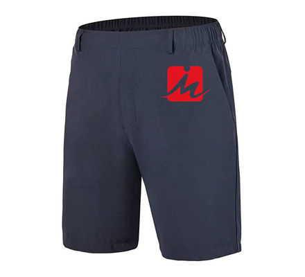 Celana Pendek Golf Peregangan Cepat Kering Moisture Wicking Solid Celana Pendek Golf Spandex Poliester Kasual