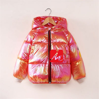 Tahan Angin Ringan Jaket Laser Coats Anak Jaket Musim Dingin Untuk Anak-Anak