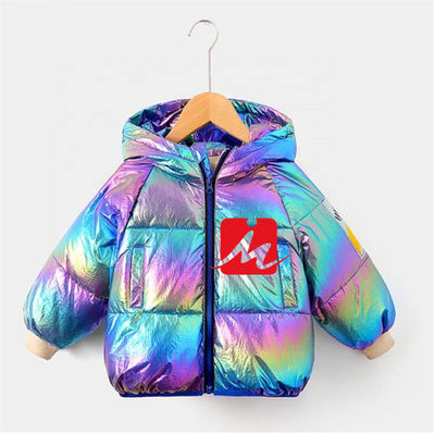 Tahan Angin Ringan Jaket Laser Coats Anak Jaket Musim Dingin Untuk Anak-Anak