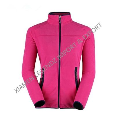 Wanita Outdoor Tahan Air Bernapas Jaket Bulu Kutub Jaket Tetap Hangat Warna-warni Pakaian Luar