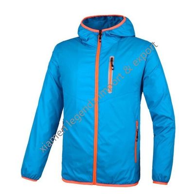 Jaket Windproof Ringan OEM Packable Classic Windbreaker Jacket