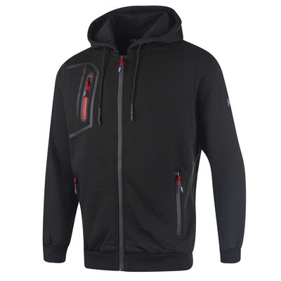 Zip Through Fleece Sweat Jacket Slim Cinch Softshell Jacket